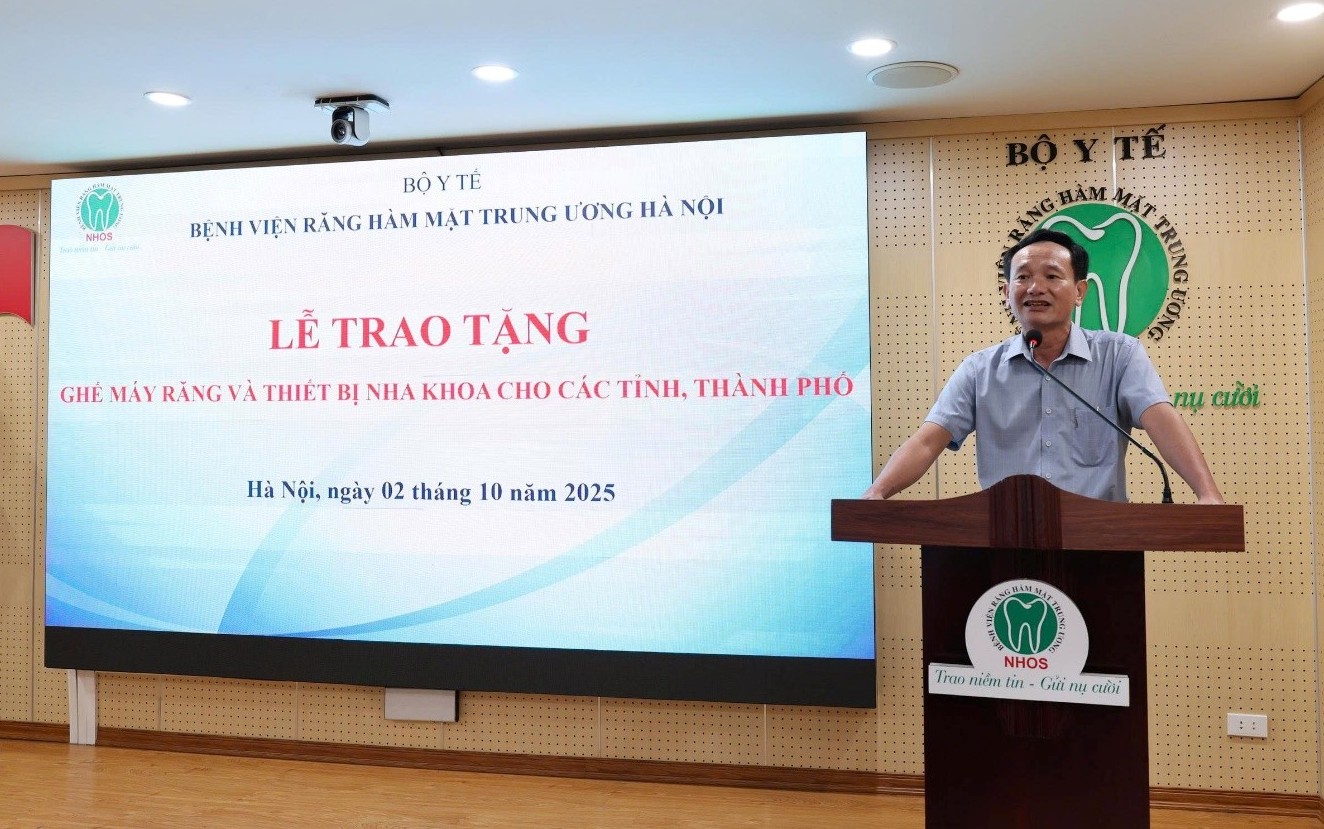 BSCKII.  Trần Văn Thịnh, Phó Giám đốc Sở Y tế tỉnh Quảng Trị phát biểu